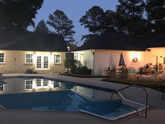  backside of pool