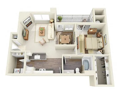 Floor plan Van Gogh