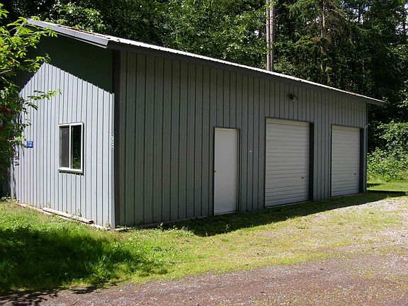 Detached garage with loft