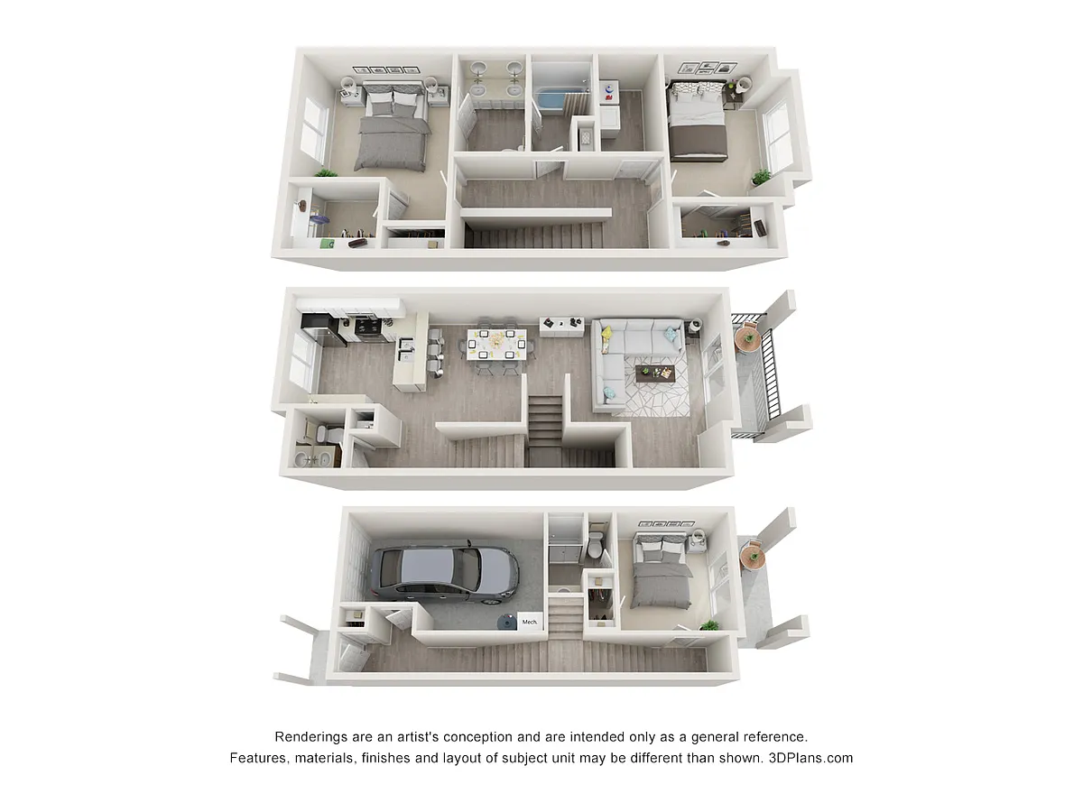 Floor plan 3X3 G