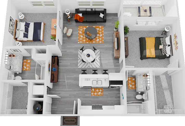 B1 Floorplan Diagram