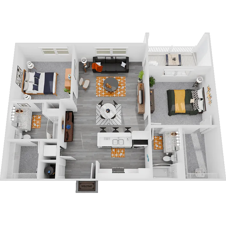 Floor plan B1
