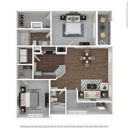 Floor plan The Preston