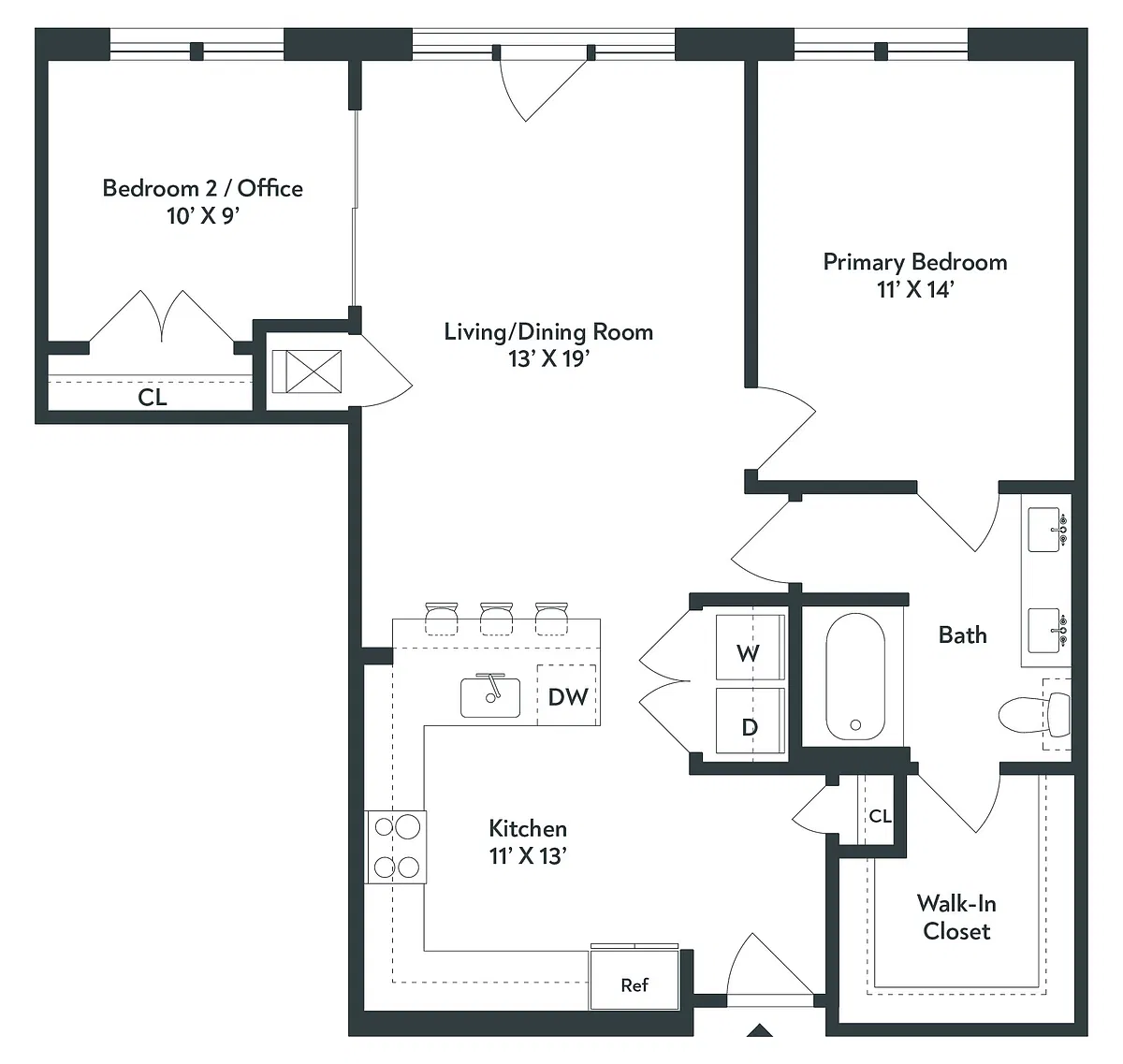 Floor plan A6 Acela