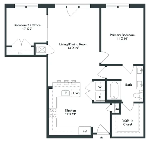 Floor plan A6 Acela
