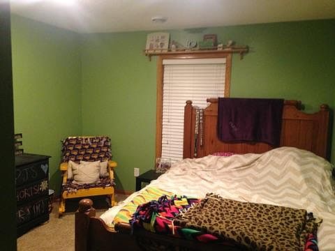 Basement bedroom