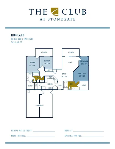 Floor plan C3