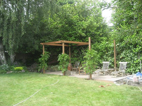 Shade pergola construction