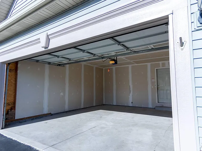 Large 2 car garage
