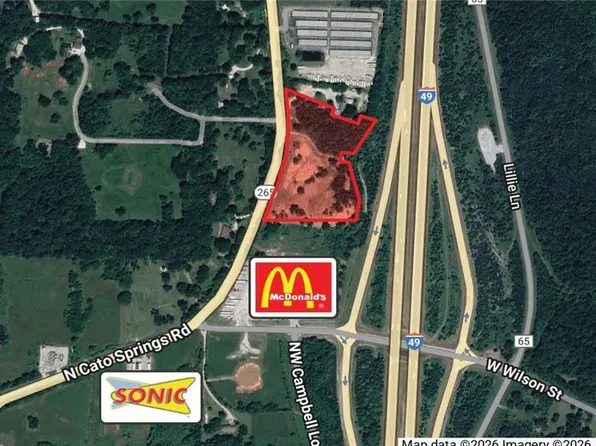 N Cato Springs Rd, Fayetteville, AR 72701