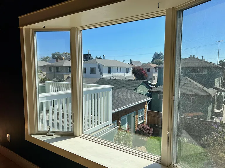 Bay window in the front room