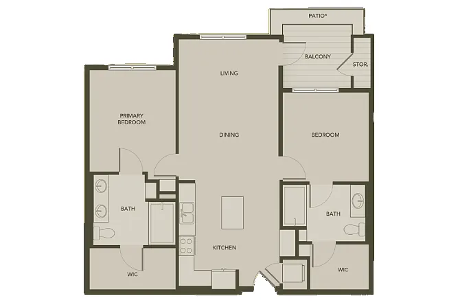 Floor plan B3