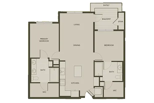 Floor plan B3