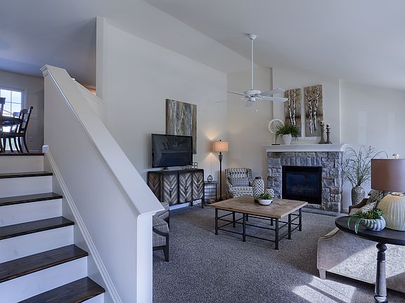 These interior pictures are representative of this model plan
