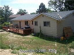 Back of house from top of yard