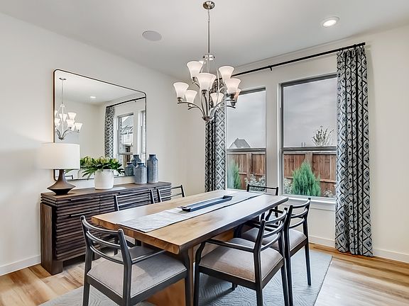 Gracious dining room