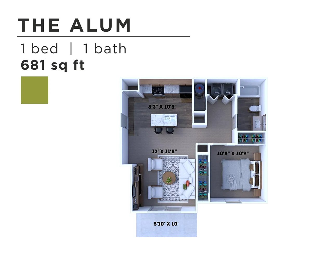 Floor plan The Alum