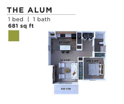 Floor plan The Alum