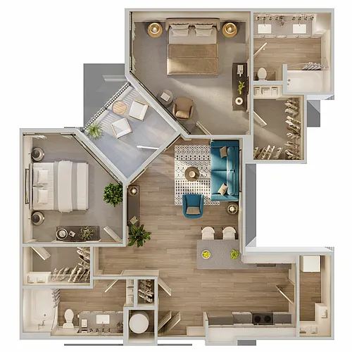 Floor plan Column
