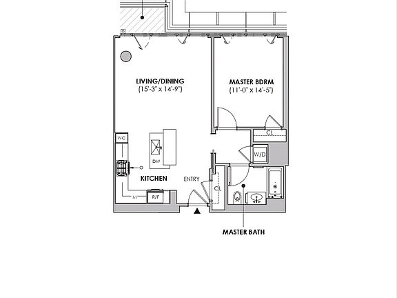 2nd image of 100 Vandam St #9B