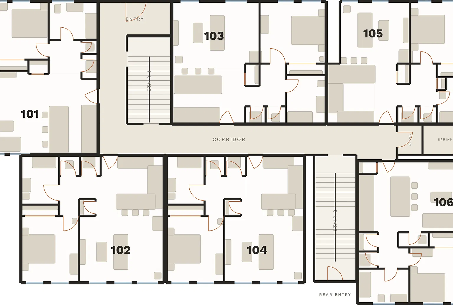 New construction Urbana 1 Bedroom's — Photo 4