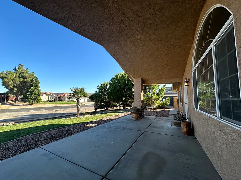 View from front porch