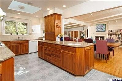 Remodeled kitchen