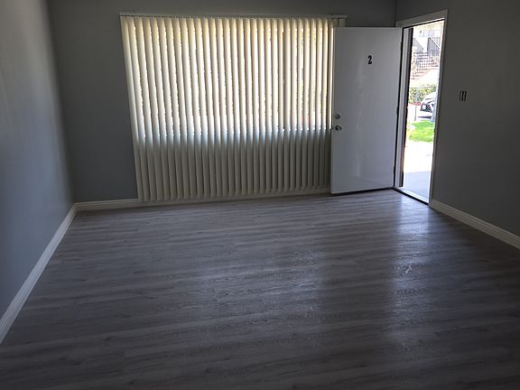 Living room with New Entry Door & Screen Door