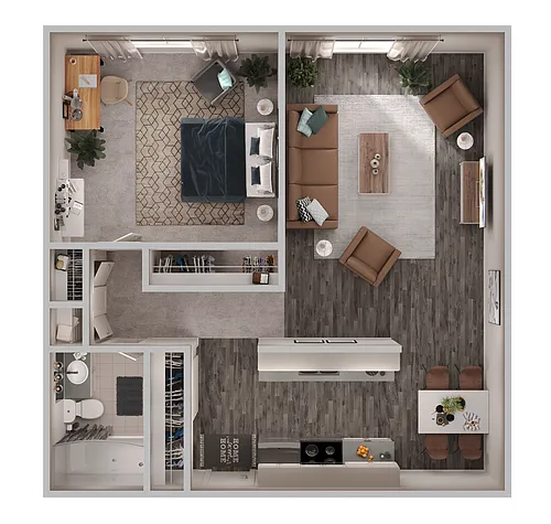 Floor plan 1A-ii