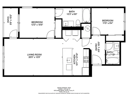 Floor plan Floorplan XX1