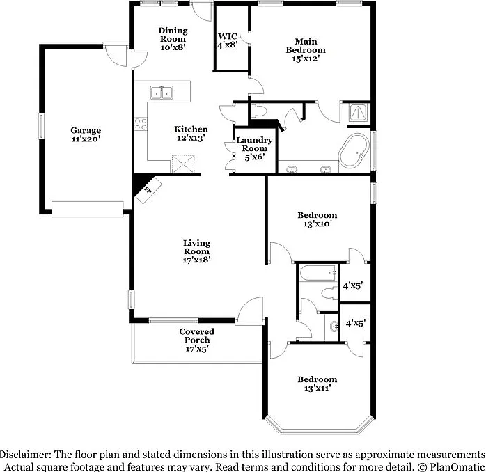 3 bed, 2.0 bath, 1411 sqft, $2,350 — Photo 2