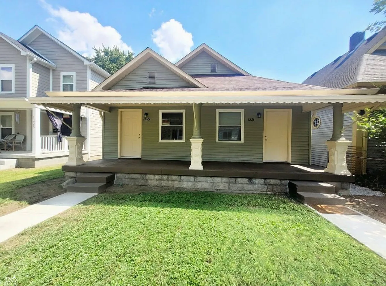 Move-in Ready, Updated 2BR 1BTH Duplex w/ In-Unit Laundry, Off-Street Parking, Central Air & Heat — Photo 1