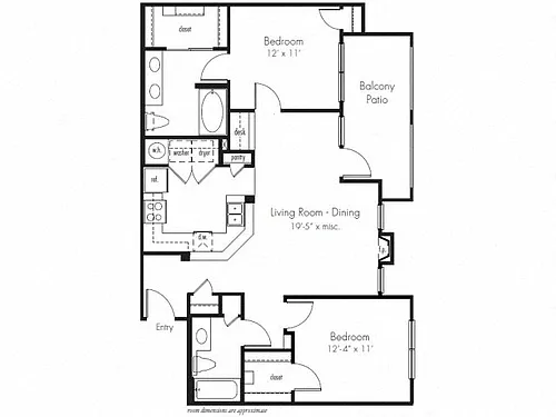 Floor plan Oasis