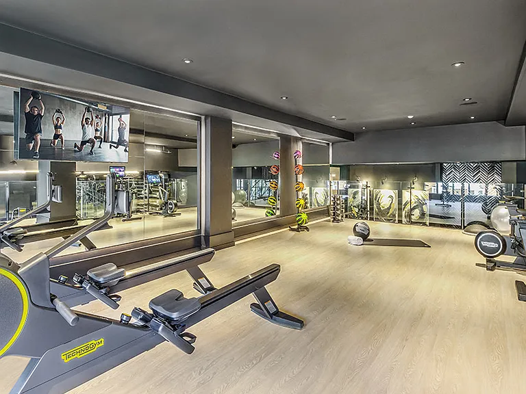 State-of-the-art cardio and weight equipment