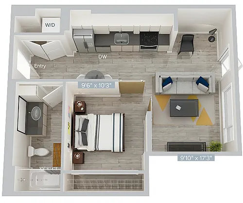 Floor plan A18