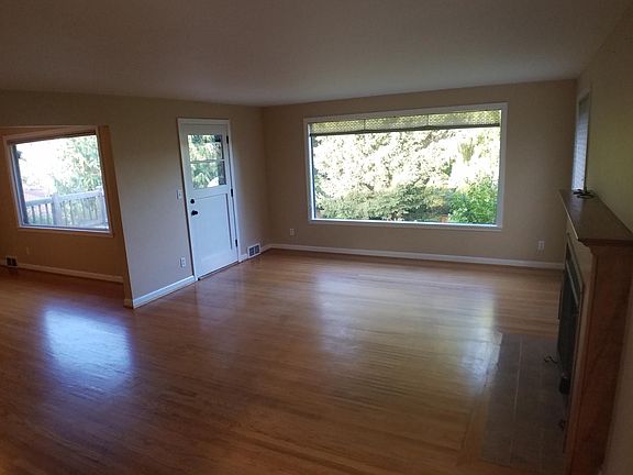 Living Room with door to deck
