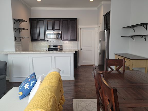 Kitching, dining, & living on 1st floor