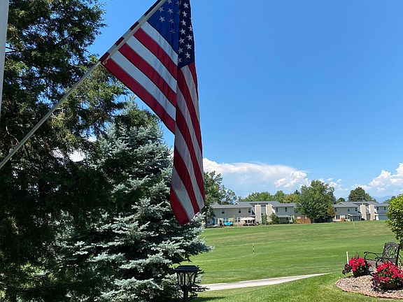 View of 16th fairway from patio