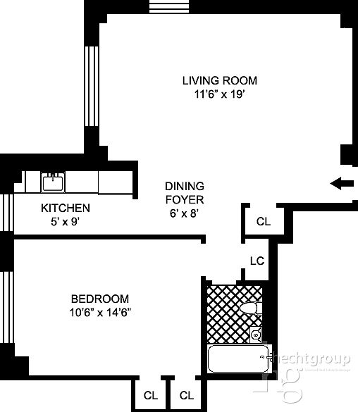 1st image of 180 W Houston St APT 3K