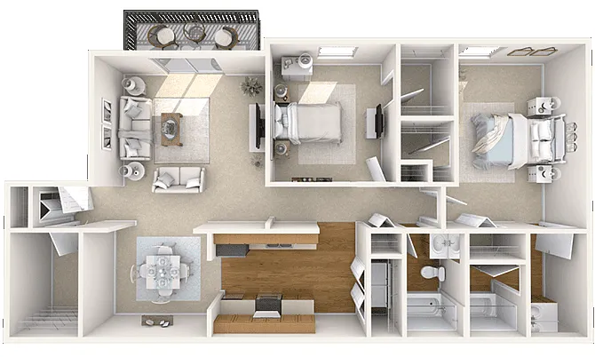 Floor plan Ruby