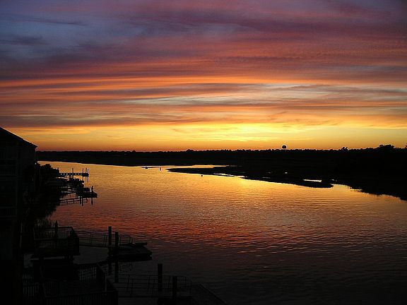 Sunset from Upper Deck