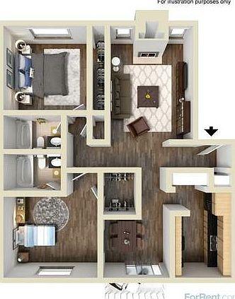 4th image of 7720 N College Cir APT D