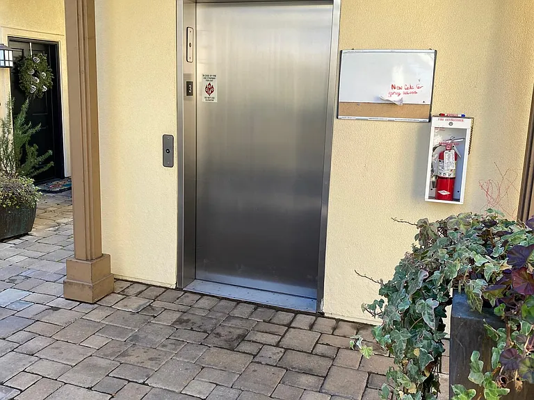 Elevator to Mail Room & Underground Private & Gated Parking