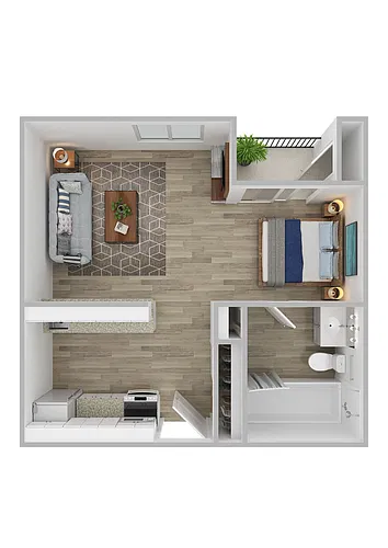 Floor plan Studio - A1