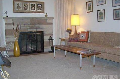 Gas Fireplace in Living Room