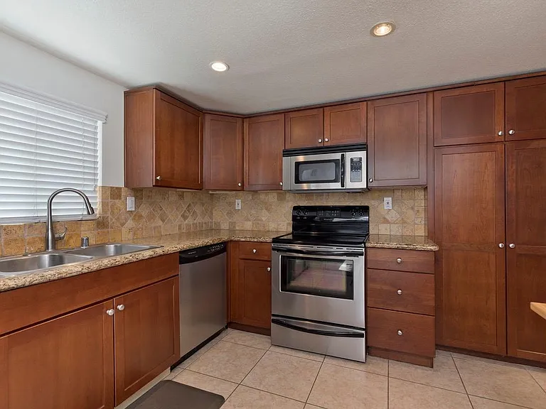 Kitchen with plenty of storage and stainless steel appliances
