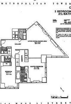 2nd image of 146 W 57th St APT 67C