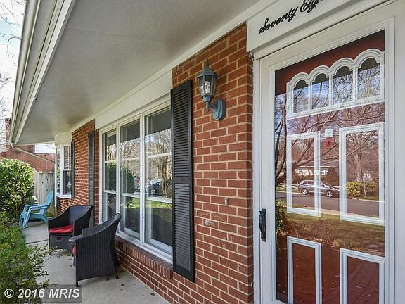Front porch for watching the world go by...