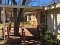 Deck is great for relaxing outside with family and friends.