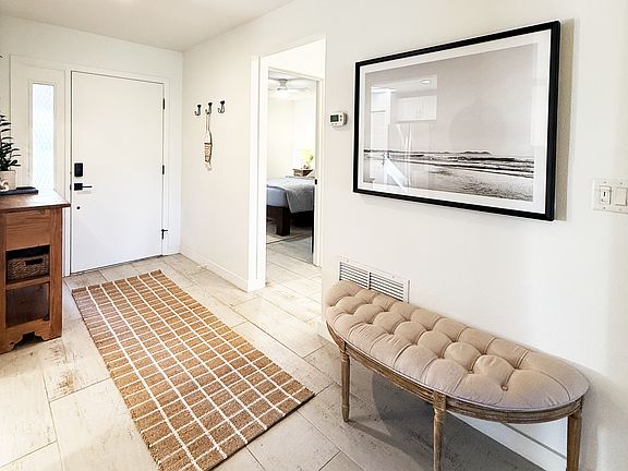 Spacious front entrance.